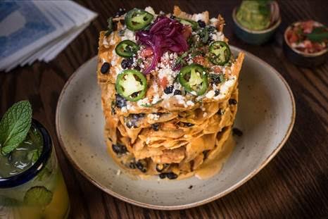 Trash Can Nachos at Guy Fieri’s El Burro Borracho