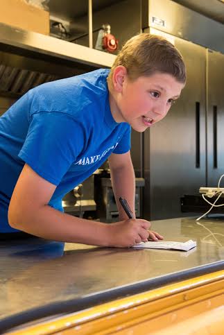 13-year old inspiration and aspiring food truck chef Lucas Hobbs