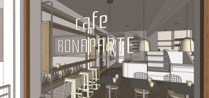 VANROOY DESIGN: Cafe Bonaparte Hermosa Beach Renderings