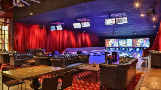 Smittys All American Grill The connecting bowling alley