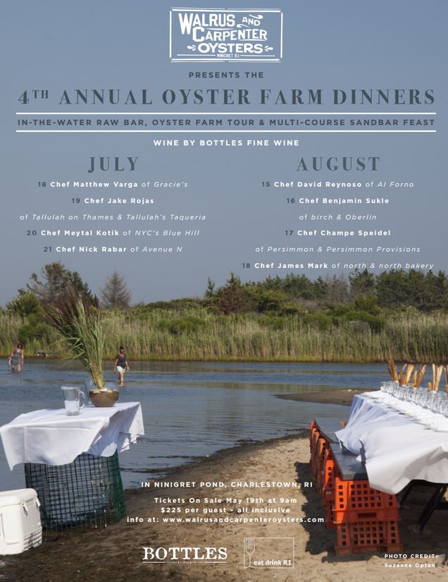 Walrus and Carpenter Oysters flyer