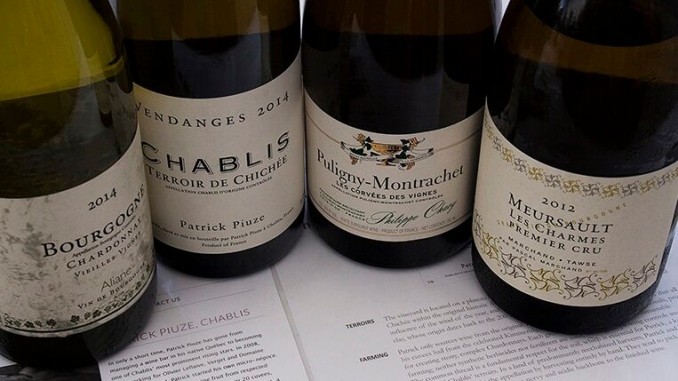 2016 International Chardonnay Symposium Wine Competition Best category winners