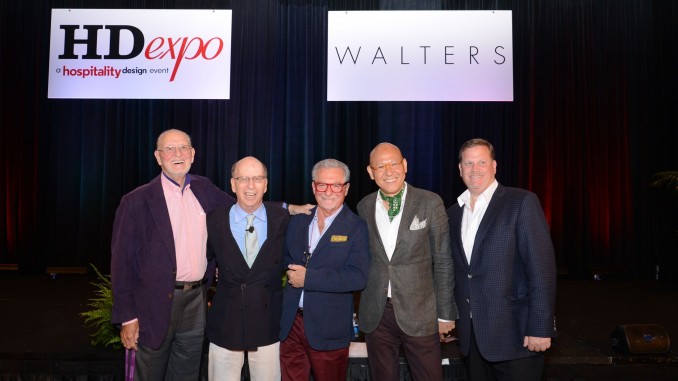 HD expo 2016 Industry veterans Michael Bedner, David Beer, Tony Chi and Adam Tihany