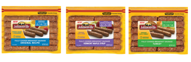 New Johnsonville Fully Cooked Breakfast Sausage