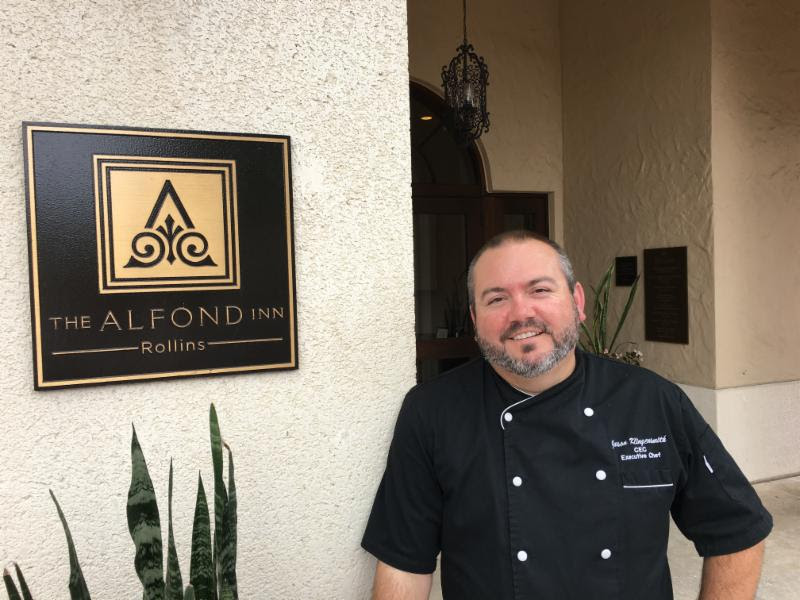 The Alfond Inn at Rollins Welcomes Chef Jason M. Klingensmith