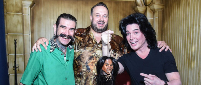 The Baron, Branden Powers, managing partner of The Golden Tiki, and Frank Marino