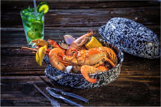 The Stoned Crab dish