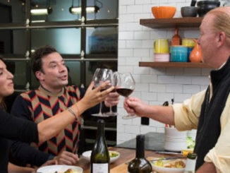 Jimmy Fallon and Mary Giuliani
