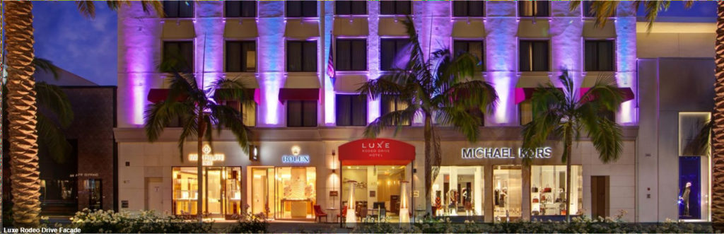 Courtesy Luxe Rodeo Drive Hotel