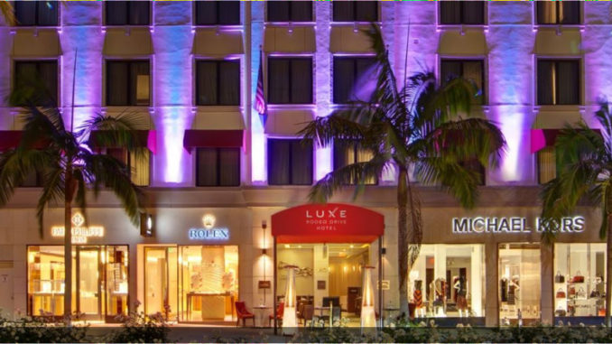 Courtesy Luxe Rodeo Drive Hotel Courtesy Luxe Rodeo Drive Hotel