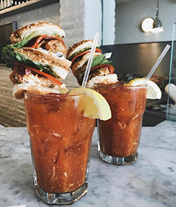 Ed’s Lobster Bar &#8211; The Fried Oyster Slider Mary