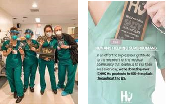 NYC's Hu Chocolates Partners With FIGS Scrubs on Medical Worker Care  Packages - Food & Beverage Magazine