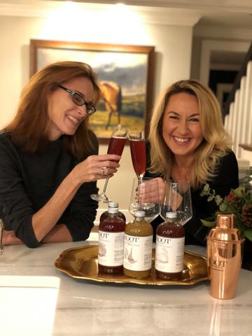 ROOT Crafted Cockail Mixers: Two Moms, a Shaker, and a Dream