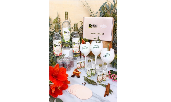 Create &#038; Cultivate Partners with Ketel One Botanical For An Exclusive Holiday Spritz Kit to Join Its Holiday Small Business Pop-Up