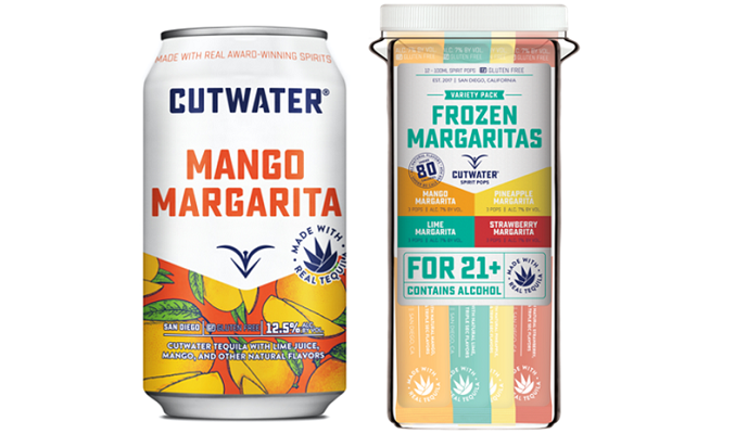 CUTWATER SPIRITS ROLLING OUT NEW FRUIT-FORWARD MARGARITA LINEUP IN 2021