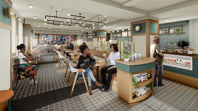 HOTEL REVIVAL REVIVES FIRST-FLOOR RESTAURANT SPACE WITH NEW CAFÉ NAMED ‘DASHERY, EXPECTED TO OPEN IN THE SECOND QUARTER OF 2021
