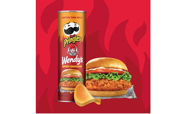 New Limited-Edition Pringles® Flavor Gives Wendy's® Spicy Chicken Sandwich Lovers A New Reason To Drive Thru The Snack Aisle