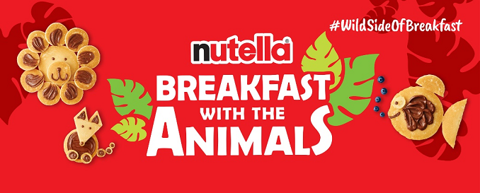 NUTELLA® CURATES SPECIAL BREAKFAST EXPERIENCES FOR FAMILIES AT SELECT LOCAL ZOOS NATIONWIDE