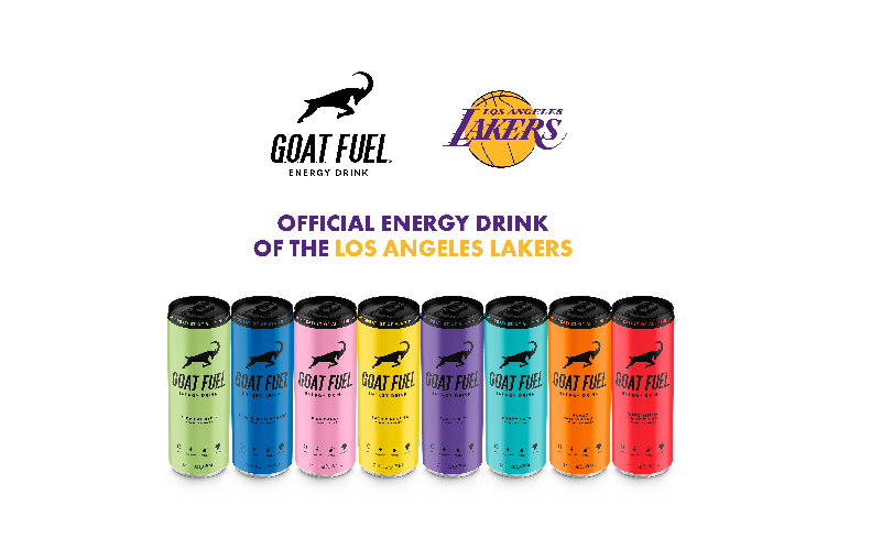 G.O.A.T. FUEL ® NAMED AS THE OFFICIAL ENERGY DRINK OF THE LOS ANGELES LAKERS
