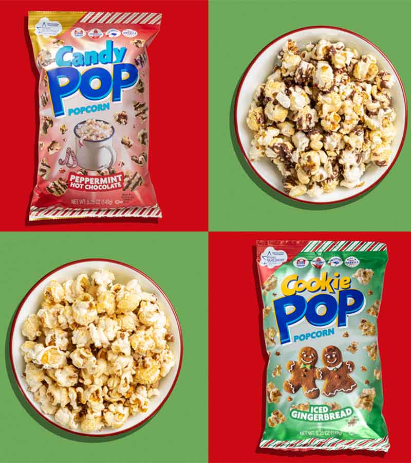 SNAX-Sational Brands’ COOKIE POP and CANDY POP Debut Two New Original Seasonal Flavors For #GIVINGTUESDAY and The Holiday Season