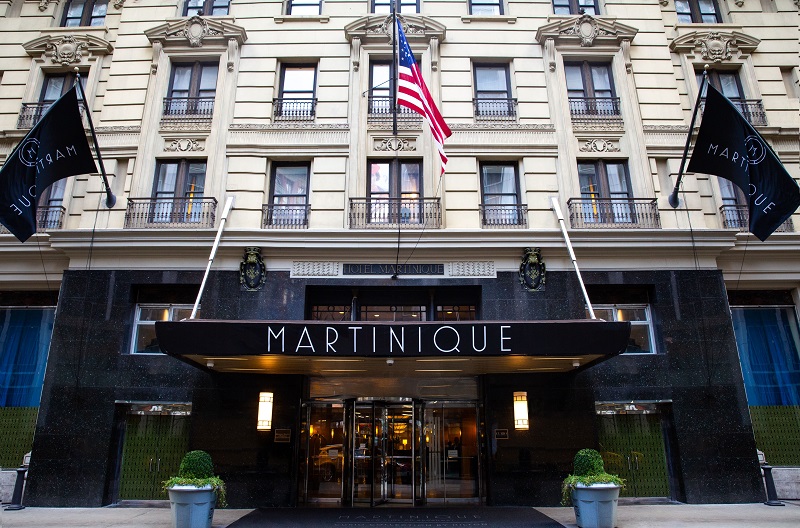 New York City’s Landmark Martinique New York on Broadway, Curio Collection by Hilton Hotel Reopens and Unveils All-Encompassing Renovation