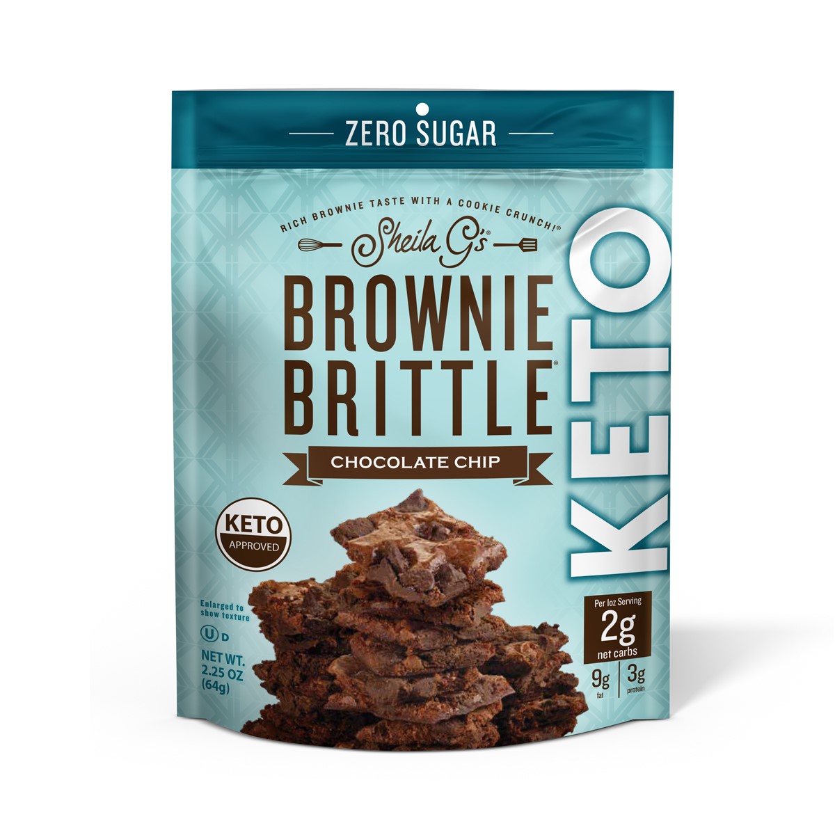 Consumer Product Keto Brownie Brittle