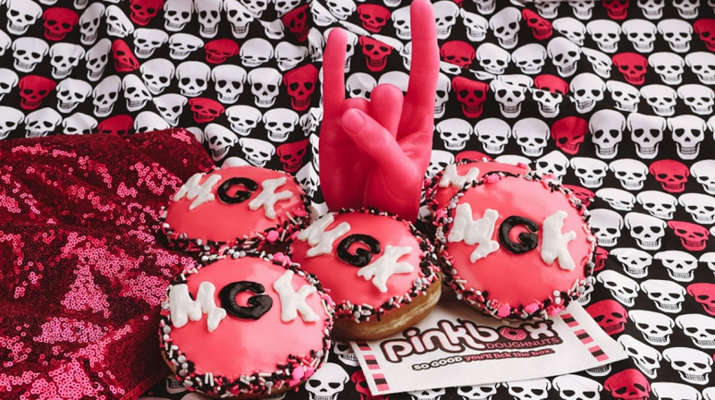 MACHINE GUN KELLY AND LIVE NATION LAS VEGAS PARTNER WITH PINKBOX DOUGHNUTS® FOR ONE-DAY PROMOTION