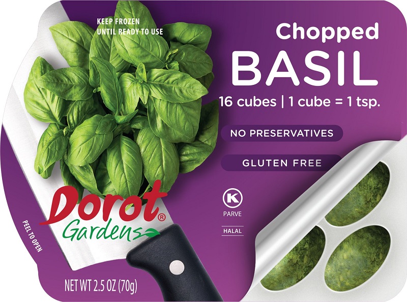 Where Fresh-To-Frozen Herb Cubes Means March Frozen Food Month and April National Garlic Month Celebrate with Dorot Gardens®
