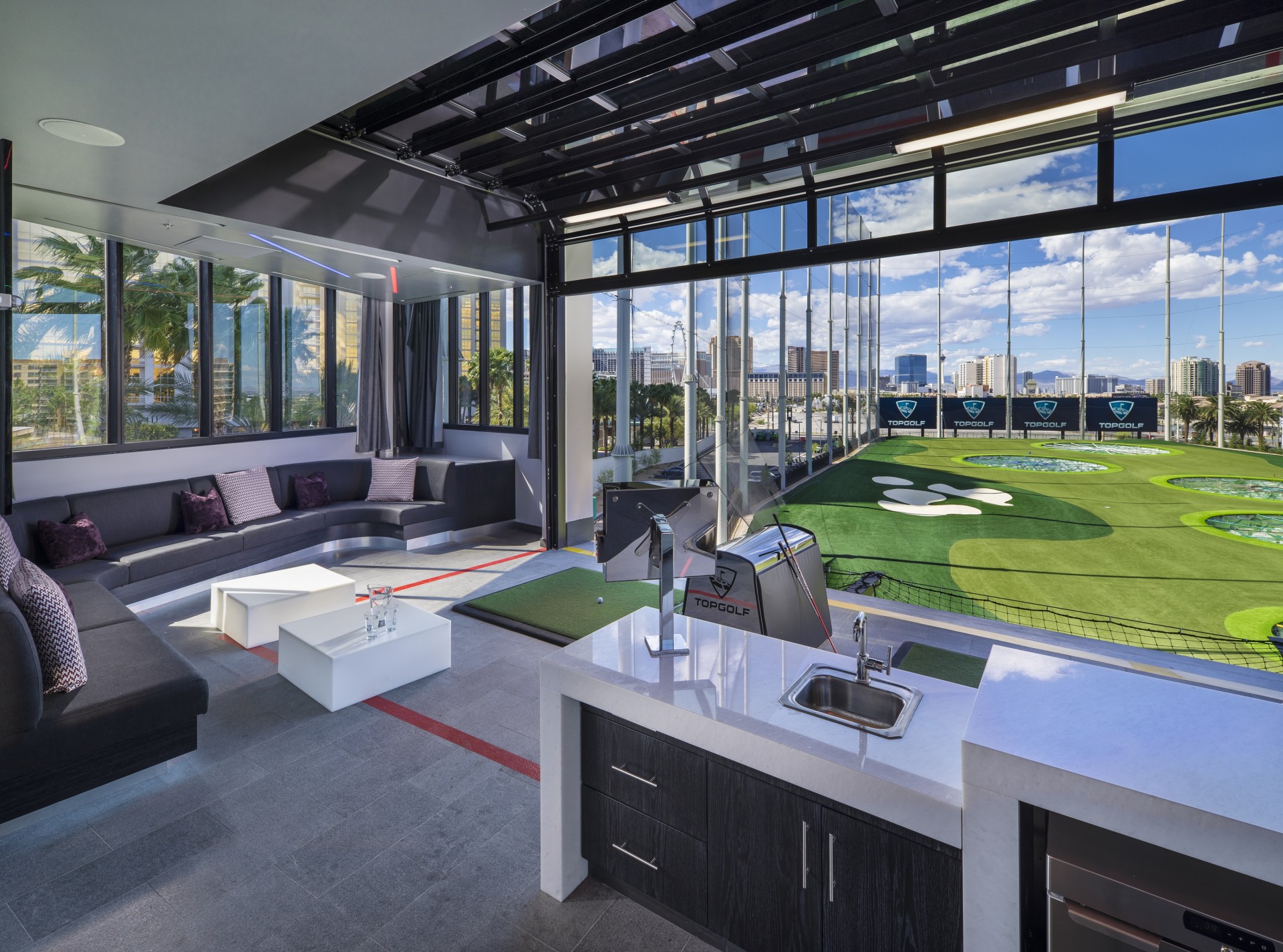 Summertime cocktails, menu, and hideaway pool adds to fun at Topgolf Las  Vegas - Food & Beverage Magazine