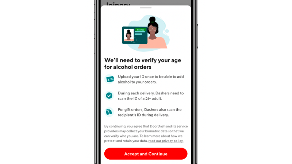 DoorDash Will Now Scan IDs to Crack Down on Underage Alcohol Orders
