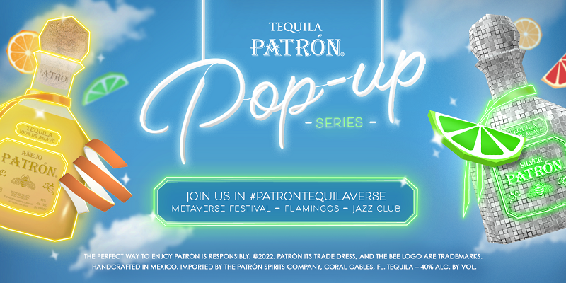 PATRÓN® Tequila Makes Its First Foray into the Metaverse with “Summer Made Sensational: A PATRÓN Pop-Up Series”