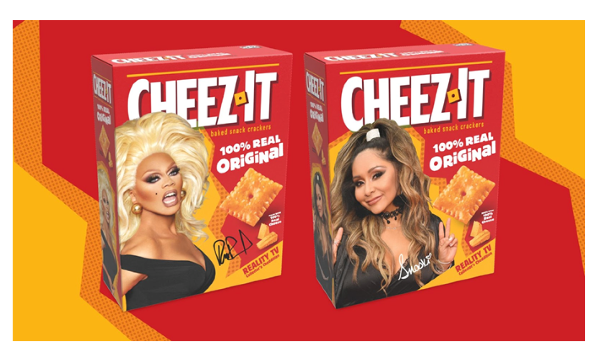 Cheez-It Puts Snooki and RuPaul's Faces on Reality TV Collector's  Cheddition Boxes - Food & Beverage Magazine