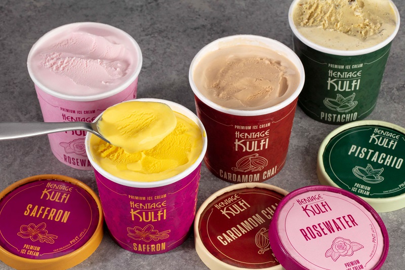 Heritage Kulfi: Premium Ice Cream with Unique South Asian Flavors Expands Distribution At Retail and Foodservice