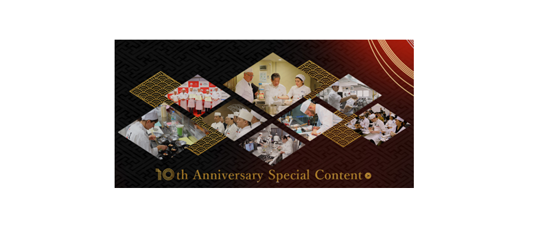 WASHOKU WORLD CHALLENGE MARKS ITS 10th ANNIVERSARY