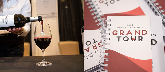 grand tour 2023 wine spectator