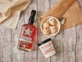 McConnell’s Ice Cream Collabs with Garrison Brothers Distillery Whisky Ice Cream