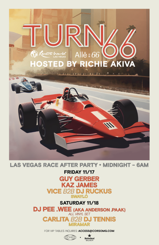 Formula 1 Weekend Hospitality Preview: Las Vegas - Inside Off Grid Suite at  Sushi Roku - Food & Beverage Magazine