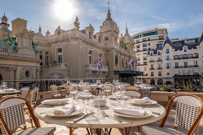 Café de Paris Monte-Carlo, the iconic 'Tout-Monaco' brasserie.