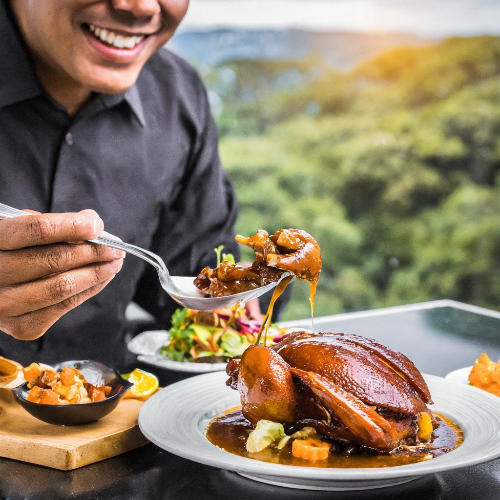 Firefly people are eating in Peking Gourmet Inn- finest chinese duck restaurant