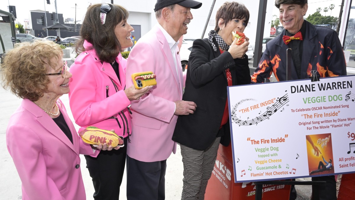 A Culinary Ode to Creativity: Diane Warren Makes Hot Dog History