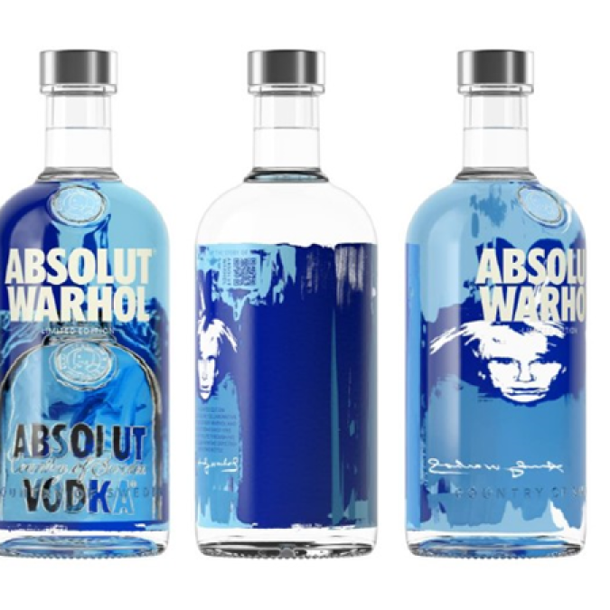 ABSOLUT® LAUNCHES LIMITED-EDITION ANDY WARHOL BOTTLE CELEBRATING