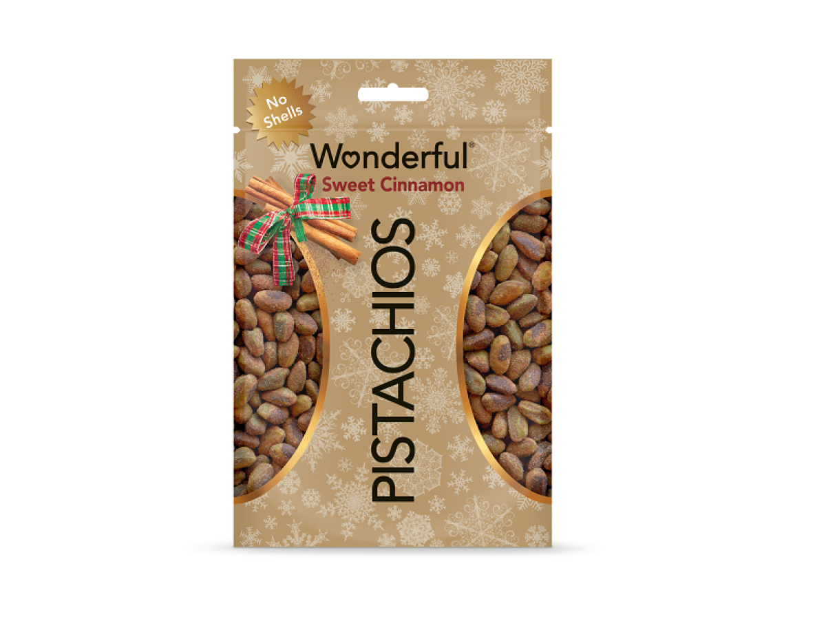 Wonderful® Pistachios Launches Limited-Edition No Shells Holiday