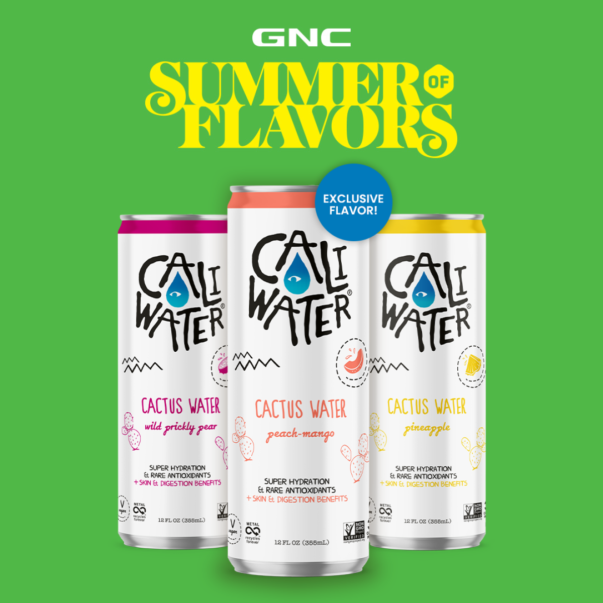 Caliwater, A Leader In Plant-Based Hydration Beverages Founded by Vanessa  Hudgens, Launched Peach Mango Flavor Profile Exclusively with GNC Stores  Nationwide - Food & Beverage Magazine