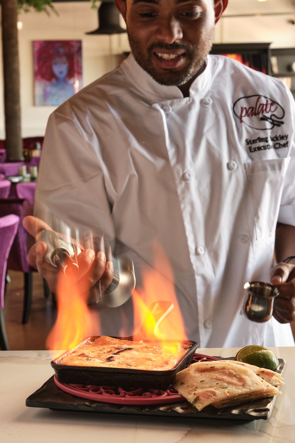 PALATE Saganaki 1