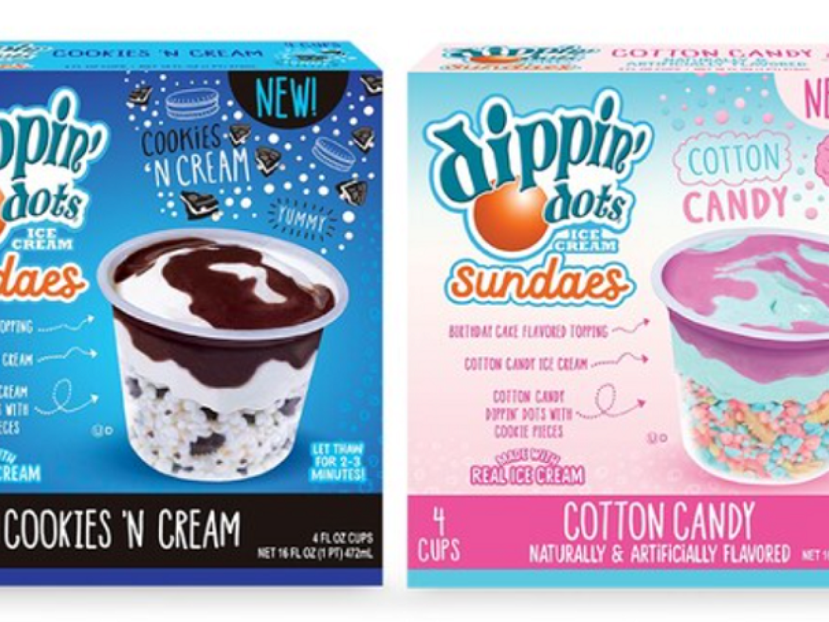 DIPPIN' DOTS® BRINGS FUN TO THE FREEZER AISLE WITH NEW ICE CREAM