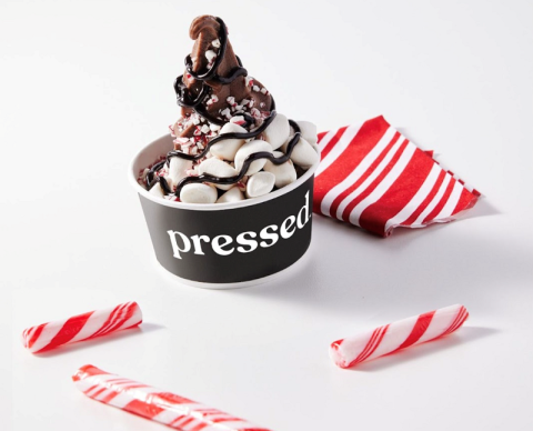 Chocolate Peppermint Sundae from Pressed Juicery is the Holiday Treat of the Season