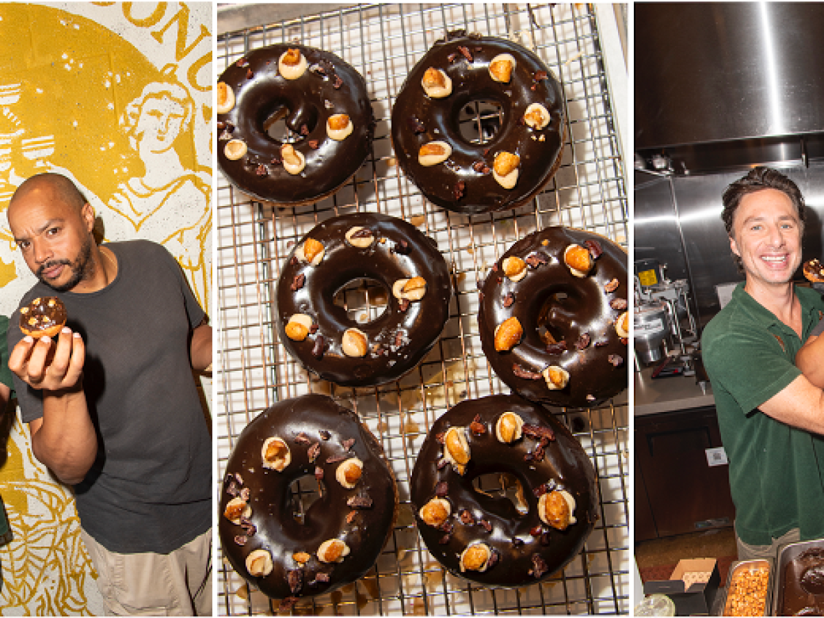 Holey Grail Donuts Launches New Collab w/ Zach Braff + Donald
