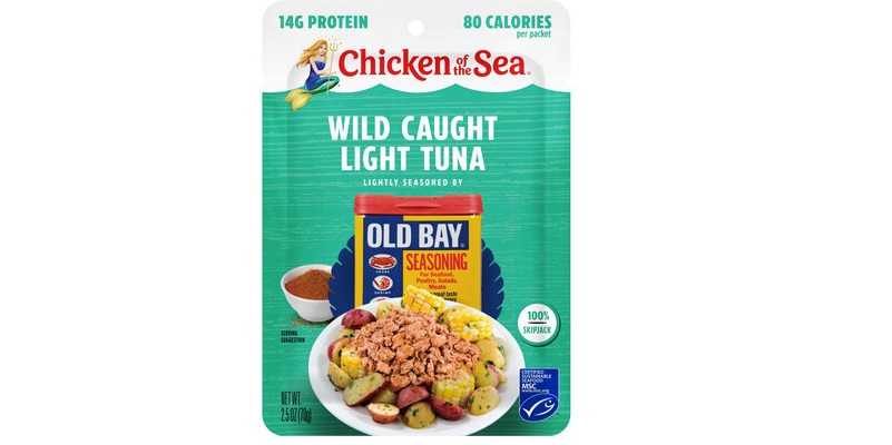 Chicken of the Sea- Wild Caught Light Tuna Packet with OLD BAY Seasoning-