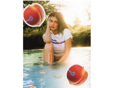 Kylie Jenner’s Sprinter Vodka Soda Drops First Single-Flavor 4 Pack: Peach