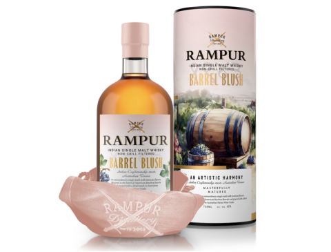 Presence with Nationwide Distribution of Rampur Barrel Blush Indian Single Malt Whisky